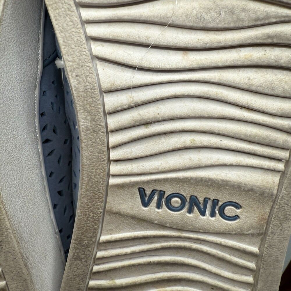 Vionic Splendid Midi Perf Slip-On Women’s 9 Leather Sneakers UK 7 EU 41 Orthotic - Picture 8 of 15